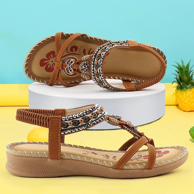 Orthopädische Sandalen Damen Komfort+
