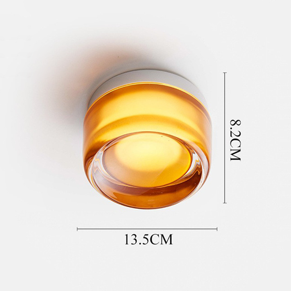 Mystic - Dimple Flush Mount Wandleuchte