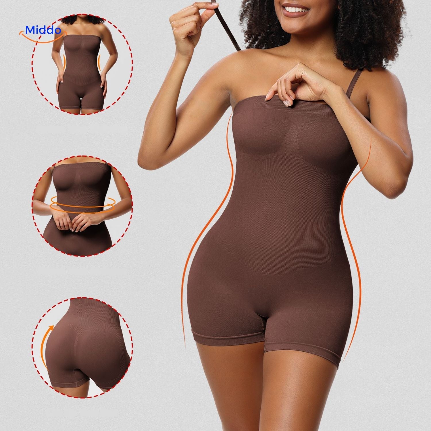FormFit Körperformender Bodysuit | Stützend und angenehm für jede Gelegenheit
