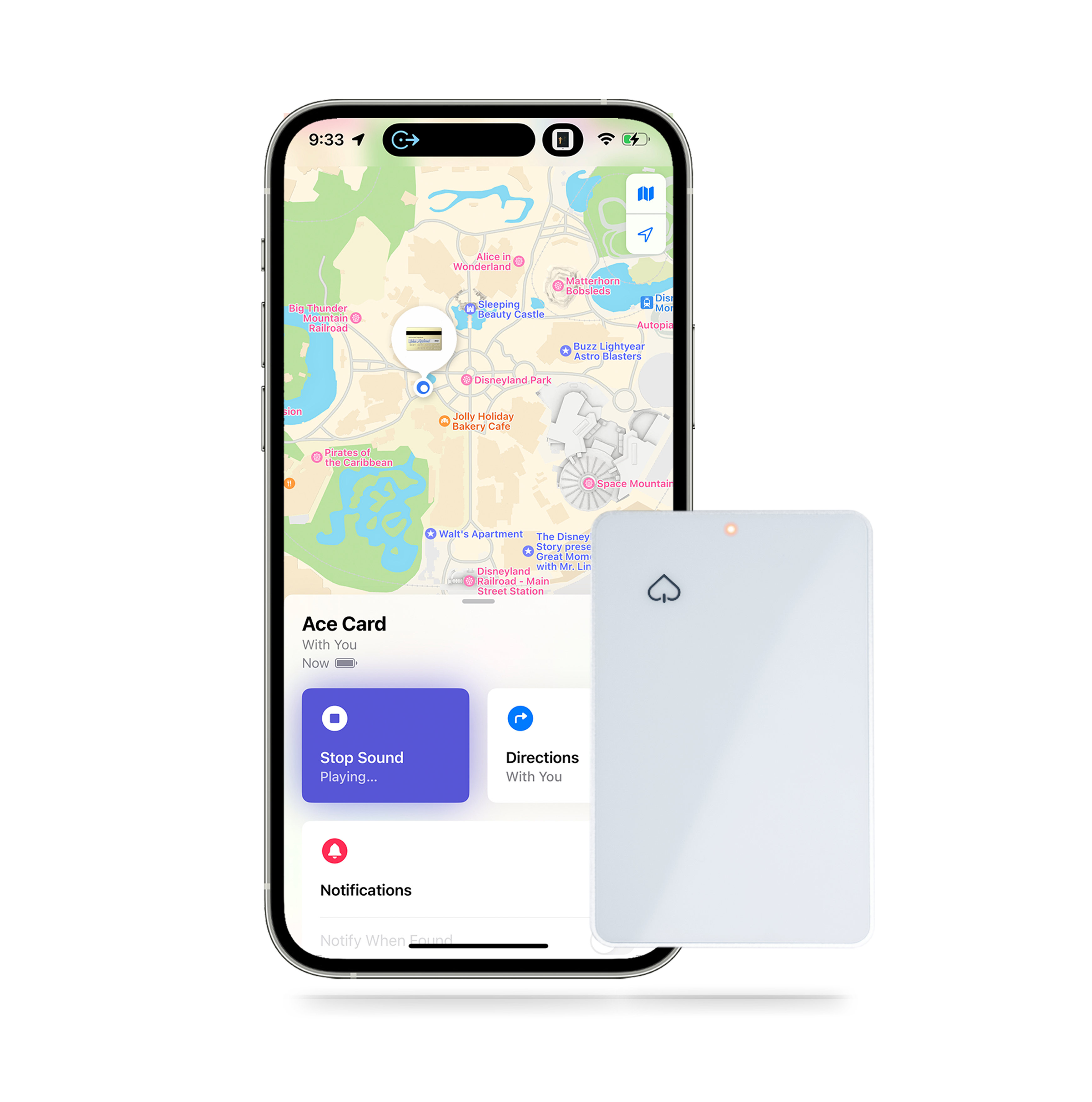 TrackGuard-Karte | Anti-Verloren Smarte Finder Markierung