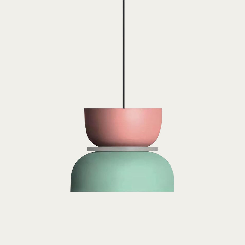 Dulcy Farbblock Nordic Pendelleuchte
