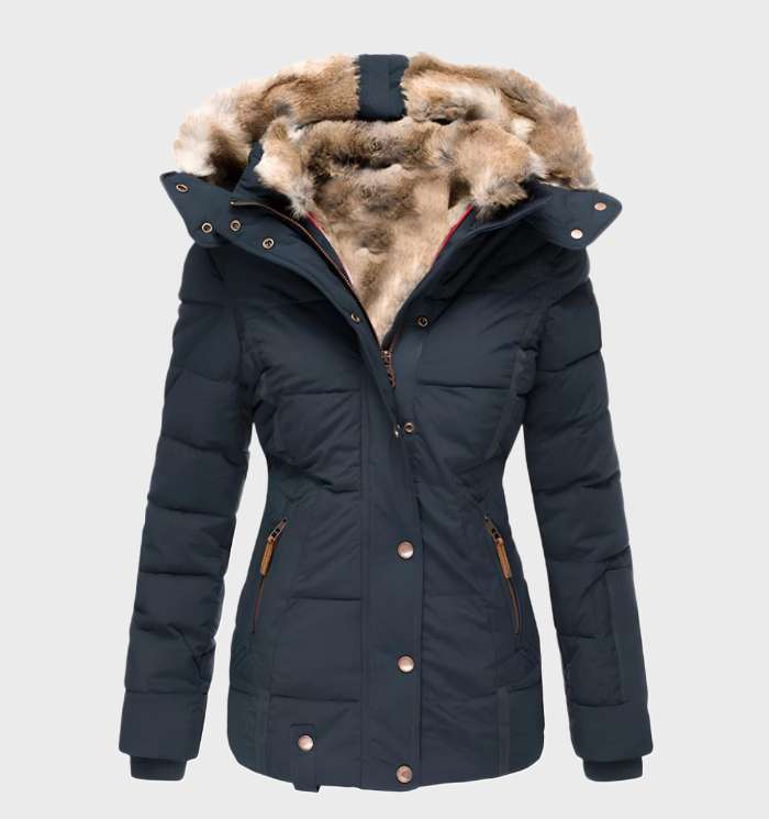 Aurora Winterjacke – Wasserabweisende Damenjacke mit Isolierung und Kapuze