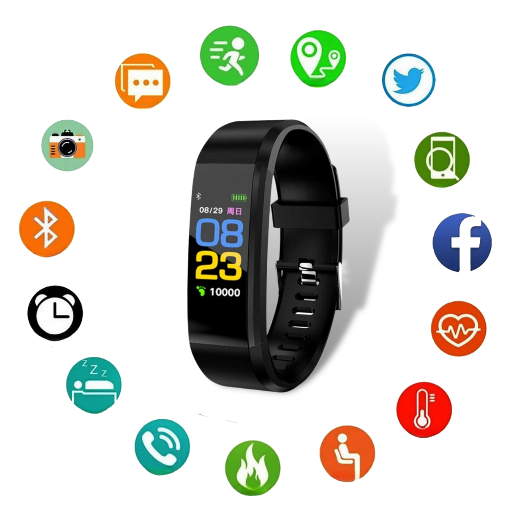 Smartwatch für Senioren - Einfache Bedienung - Gesundheits- und Trainingsüberwachung