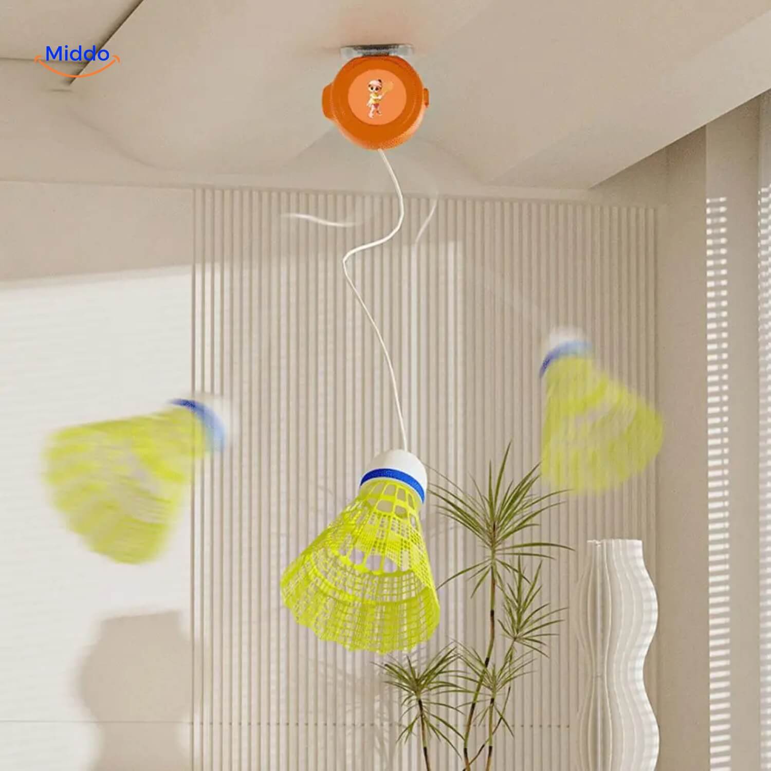 SpinMaster Badminton Trainer | Effektives Indoor-Training für alle Altersgruppen und Fitnesslevels