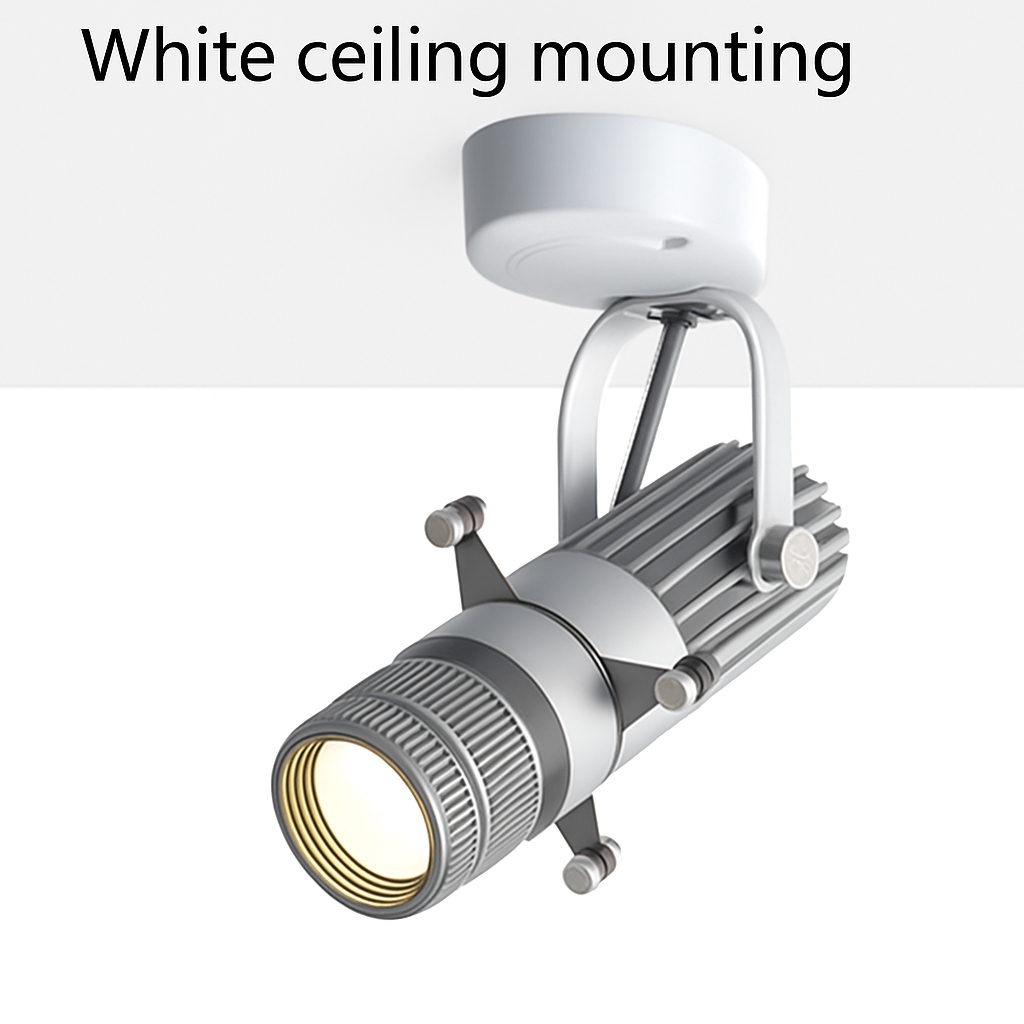 Einstellbarer LED-Spot mit verstellbarer Öffnung