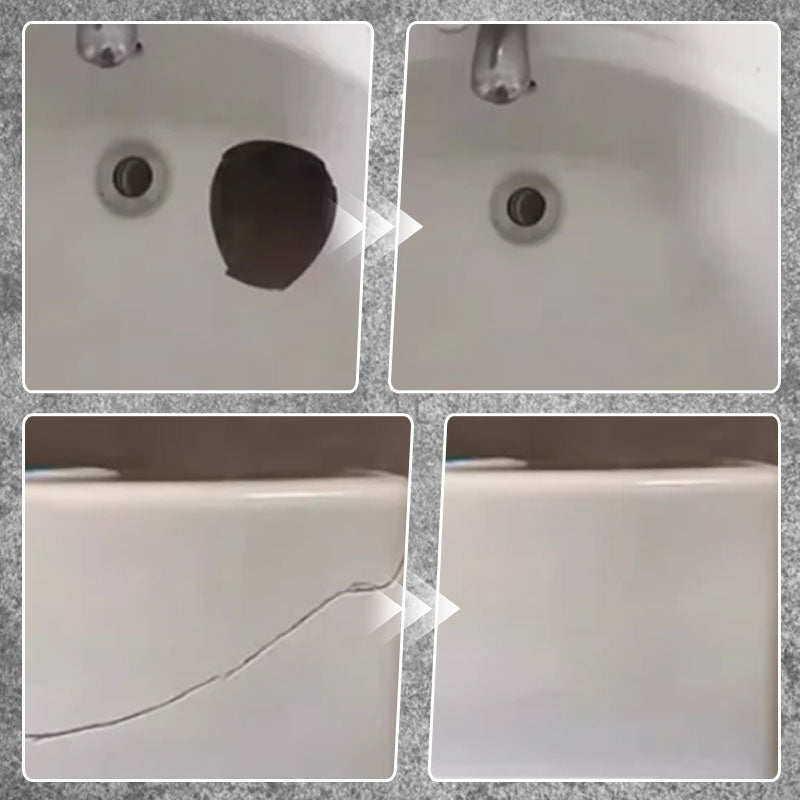 LuxuraFix Fliesen- und Steinbruchreparaturset | Hochwertiges Set für mühelose Reparatur von Fliesen und Steinbrüchen