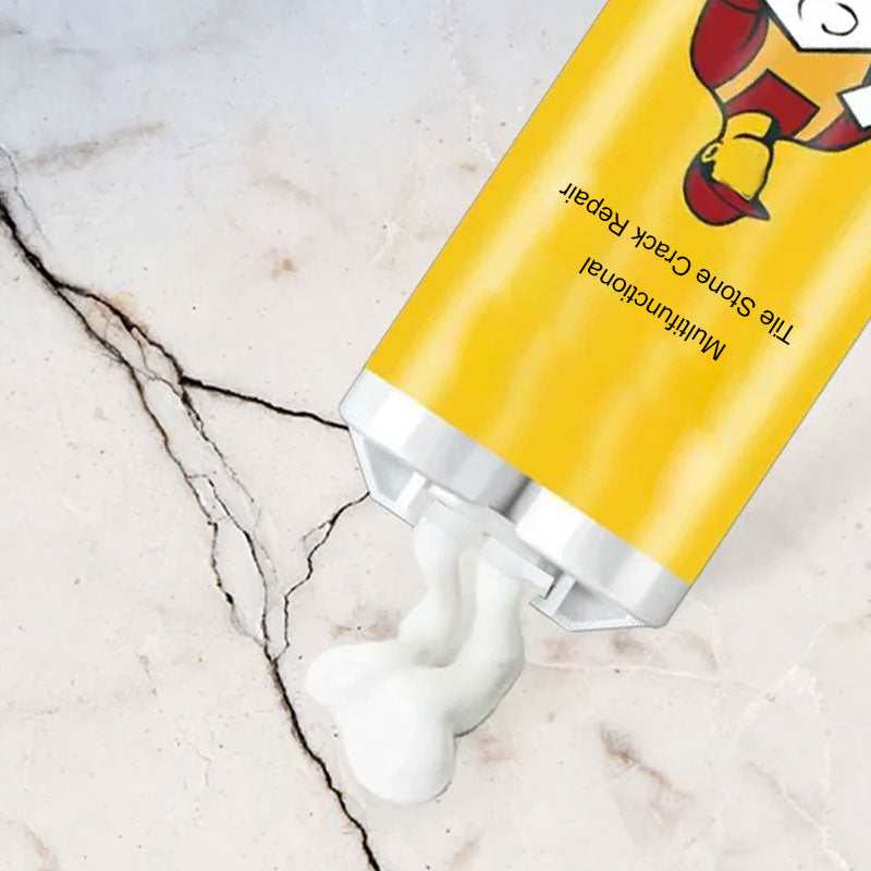 LuxuraFix Fliesen- und Steinbruchreparaturset | Hochwertiges Set für mühelose Reparatur von Fliesen und Steinbrüchen