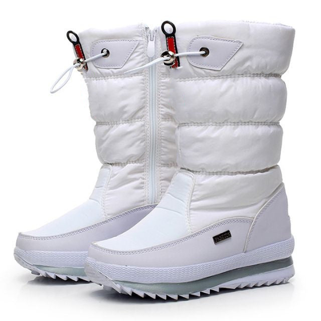 FrostGuard | Nachhaltige Wasserdichte Stiefel aus Kunstfell