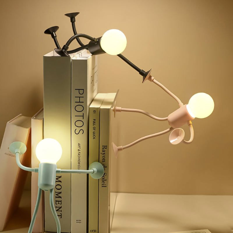 FlexaLite - Flexibler Schreibtischlampe mit Saugnapf-Vielseitigkeit