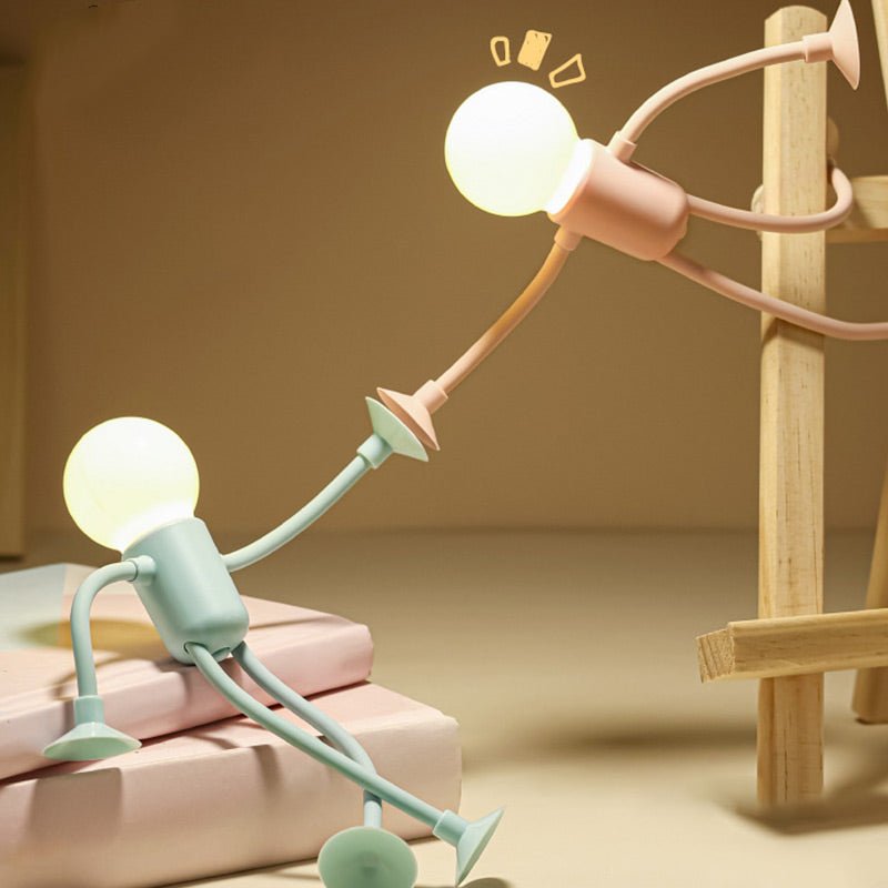 FlexaLite - Flexibler Schreibtischlampe mit Saugnapf-Vielseitigkeit