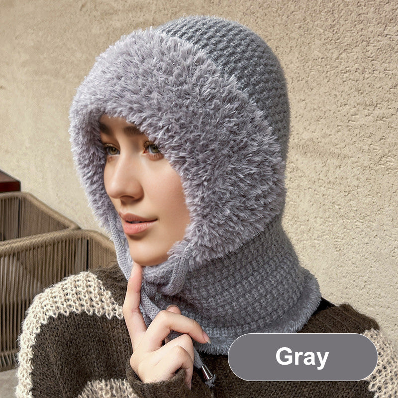 CozyShield Pullover Mütze | Alles-in-einem Wärme und Stil
