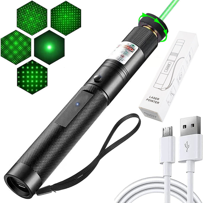 LuxeBeam Dual-Color Laserpointer | Präziser roter und grüner Laser für vielseitige Präsentationen