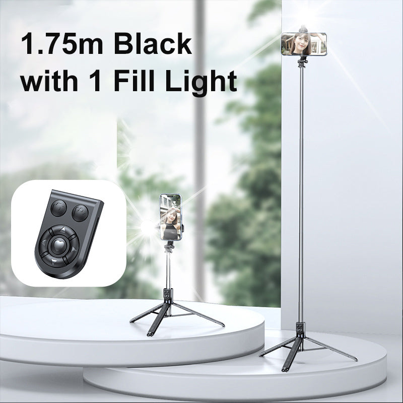 LuxuraSnap Elite Selfie Stick Stativ | Machen Sie atemberaubende Selfies mit integriertem LED-Fülllicht