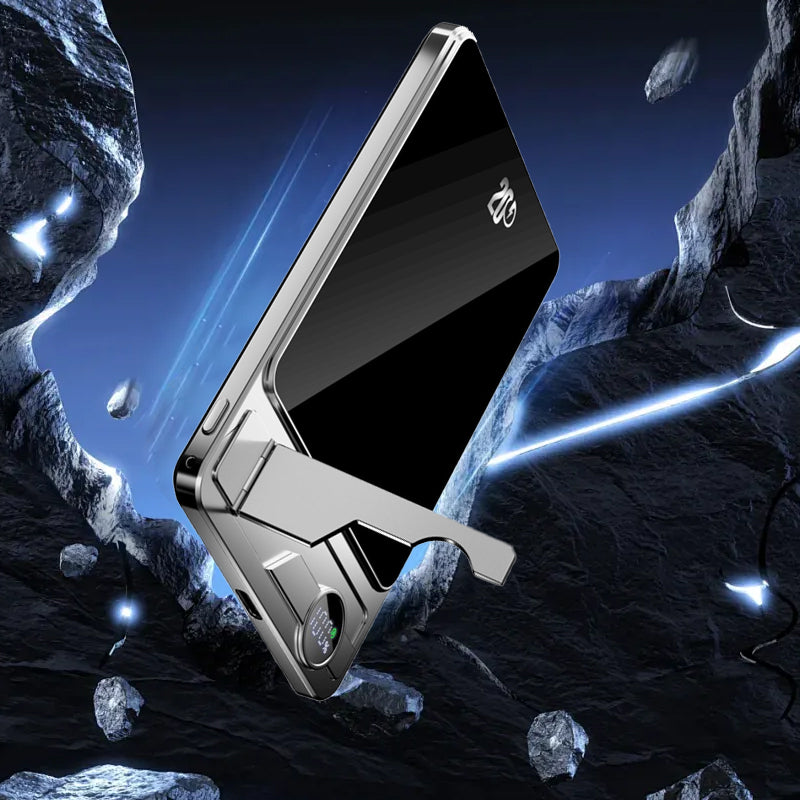 LuxuraTech Dual-Mode Magnetische Powerbank | Vielseitige Lade-Lösung mit integriertem Ständer für ultimativen Komfort