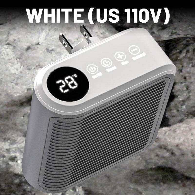 Warmteluxe 800W Plug Heizung – Kompakt, energieeffiziente elektrische Miniheizung