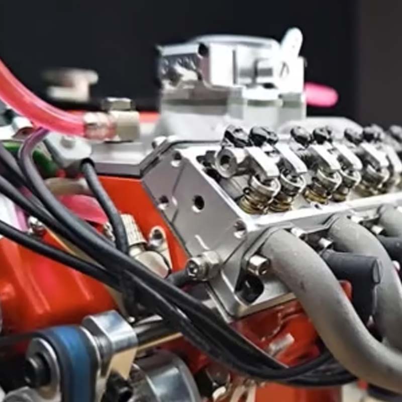 🎉Letzter Tag Aktion 50% RABATT 🔥 - Sammlerstück eines OHV V8 Small-Block-Motors