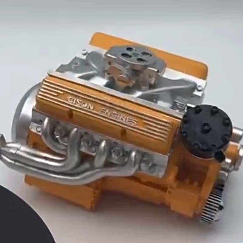🎉Letzter Tag Aktion 50% RABATT 🔥 - Sammlerstück eines OHV V8 Small-Block-Motors