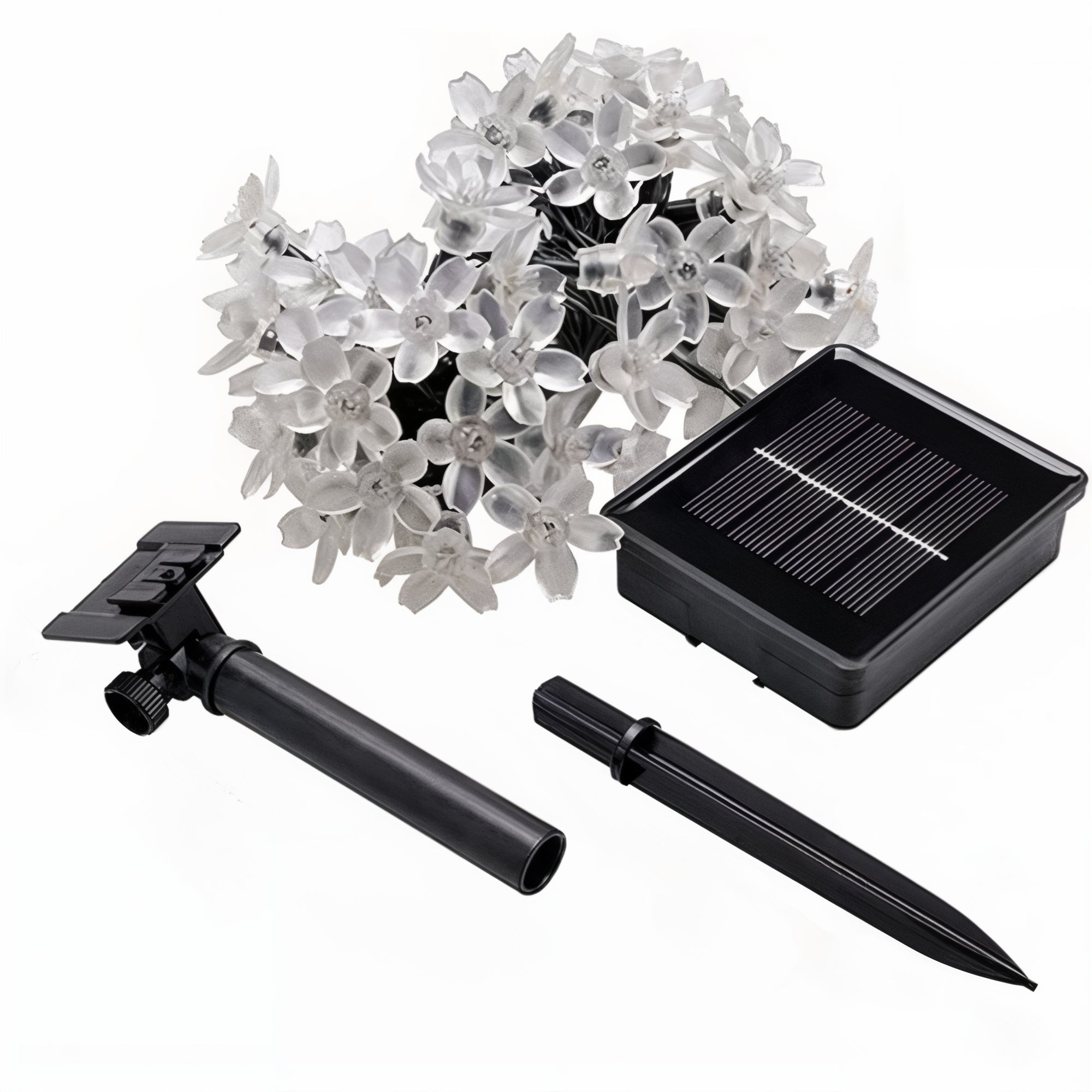 LuxeLumen Gartenblume | Elegante Solarleuchte für einen bezaubernden Garten