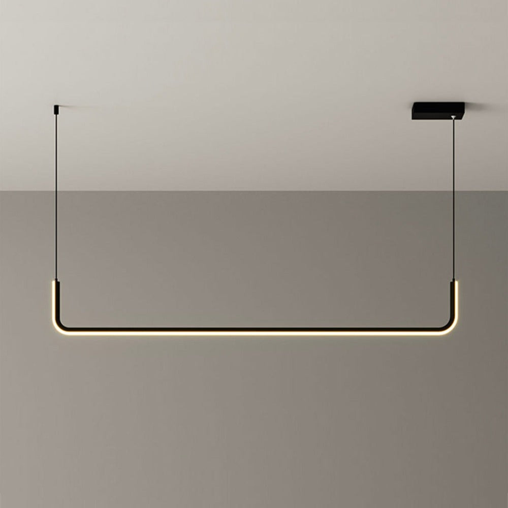 Moderne LED-Hängelampe aus Aluminium im Design Hang