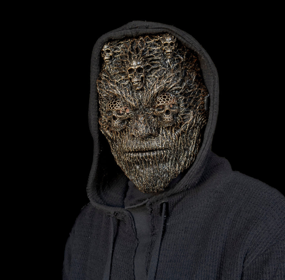 Premium Schädelkunstmaske