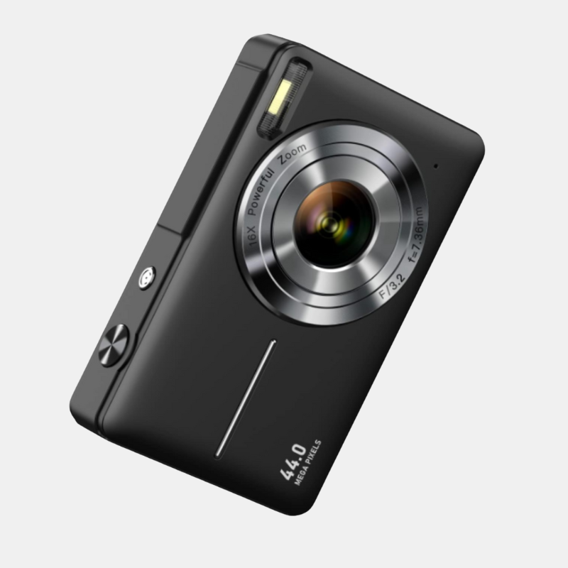 Vintage Digital Kamera Tragbar mit HD Bildschirm und Retro Design
