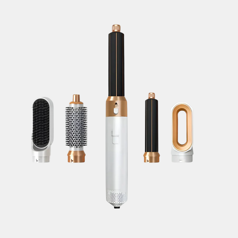 5-in-1 Stylingbürste mit Coanda-Effekt und ionischer Technologie für Trocknung und Locken