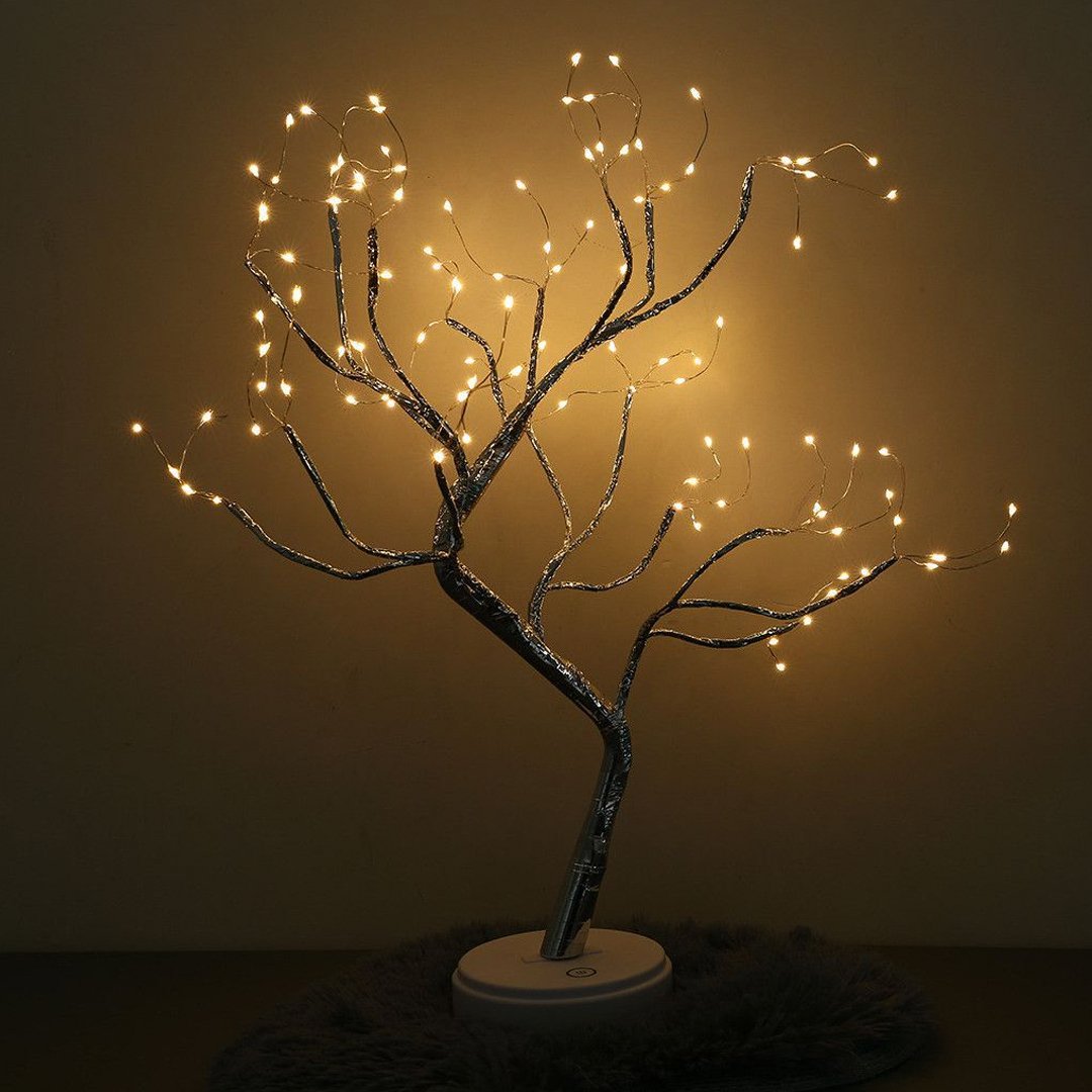 LuxeGlow Bonsai Baumlampe | Elegante Beleuchtungslösung für eine serenen Innenraum