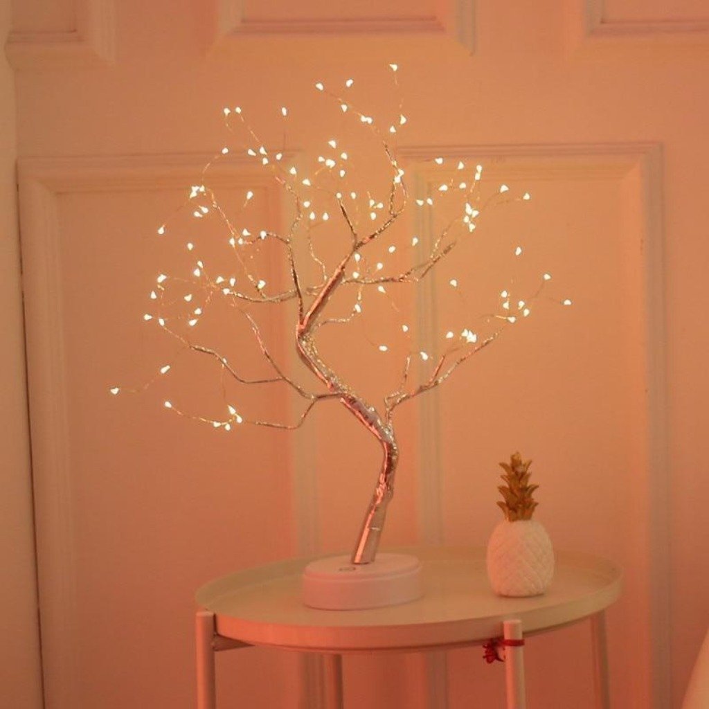 LuxeGlow Bonsai Baumlampe | Elegante Beleuchtungslösung für eine serenen Innenraum