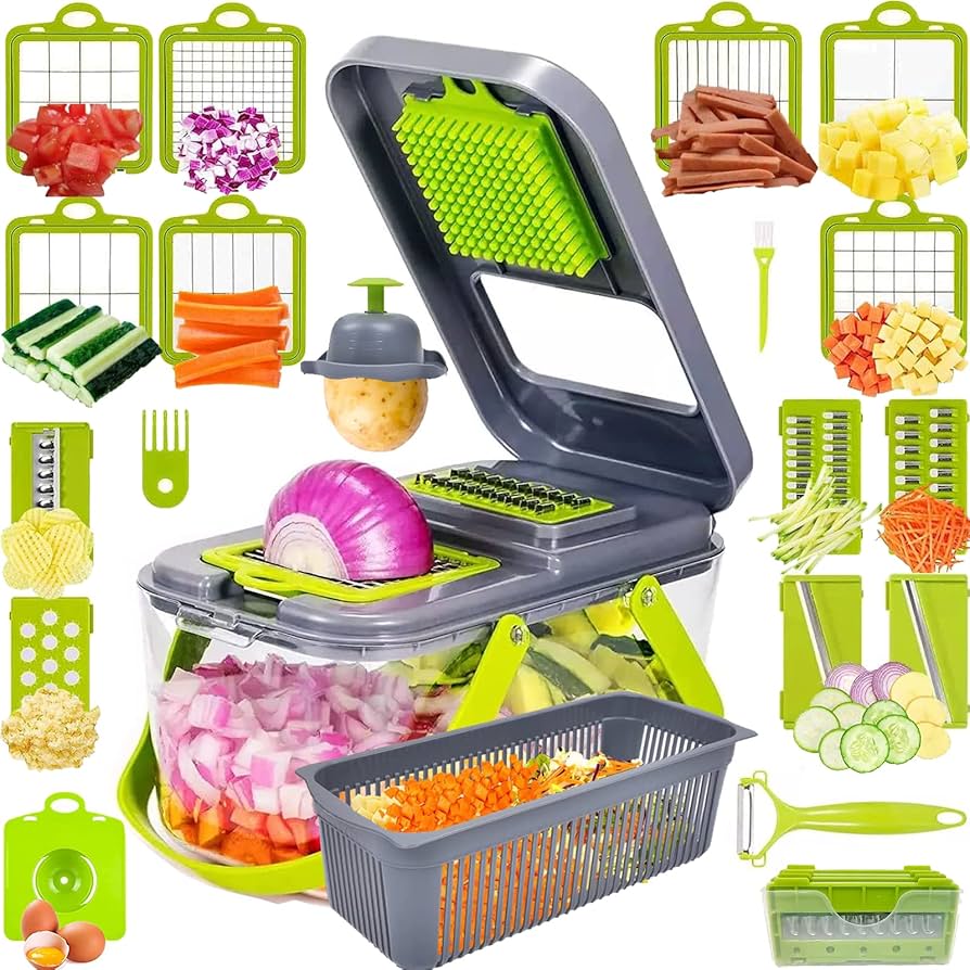 18-in-1 Gemüseschneider Multifunktionales Küchengerät