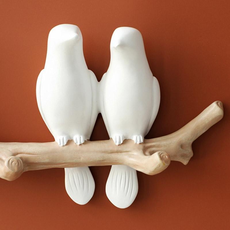 Schöne Vögel Wandhaken Wandhaken Für Verspielte Dekoration