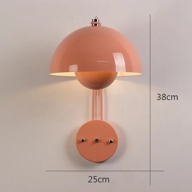 MushroomGlow - Stilvolle Wandleuchte für zauberhafte Einrichtung
