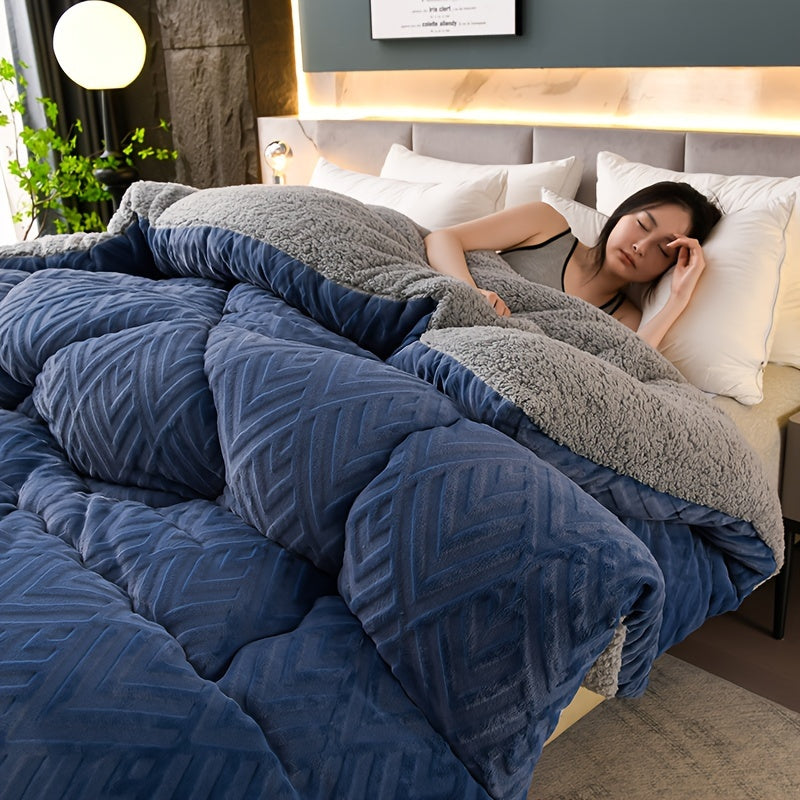Unisex Fleece-Decke – Ultraweiches Plaid für Alle Jahreszeiten