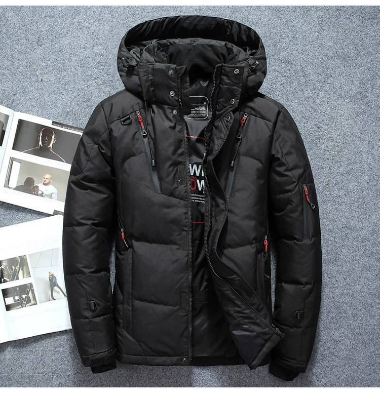 Herren AllWeather Winterjacke – Wasserdicht, Warm und Stilvoll
