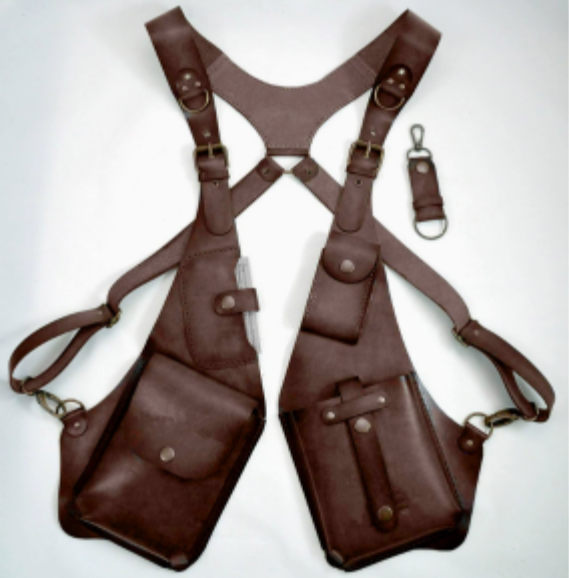 RetroGear Schulterholster | Vielseitiges Lederholster für stilvolle Aufbewahrung