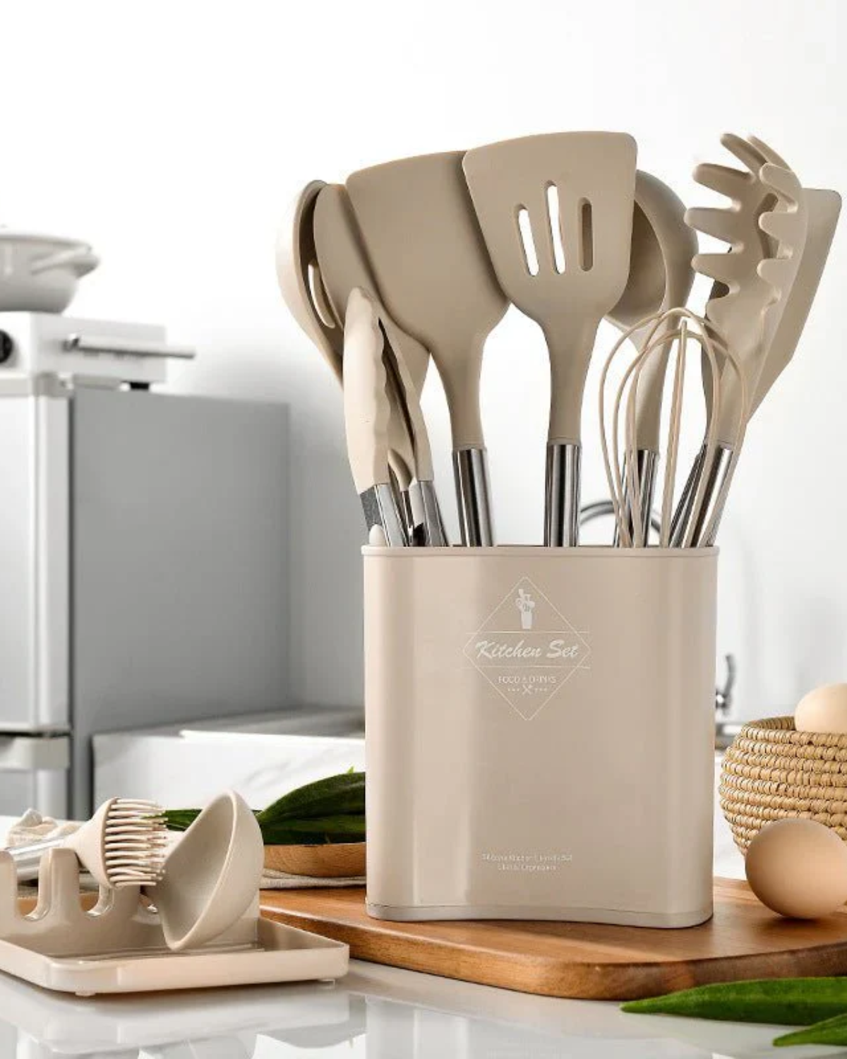 13-teiliges Nordic Silikon Utensilien Set