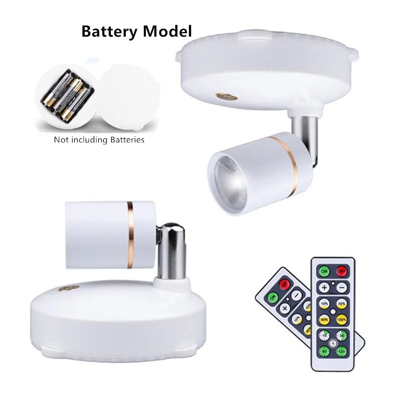 Drahtlose LED-Spot für Zuhause und Außenbereich
