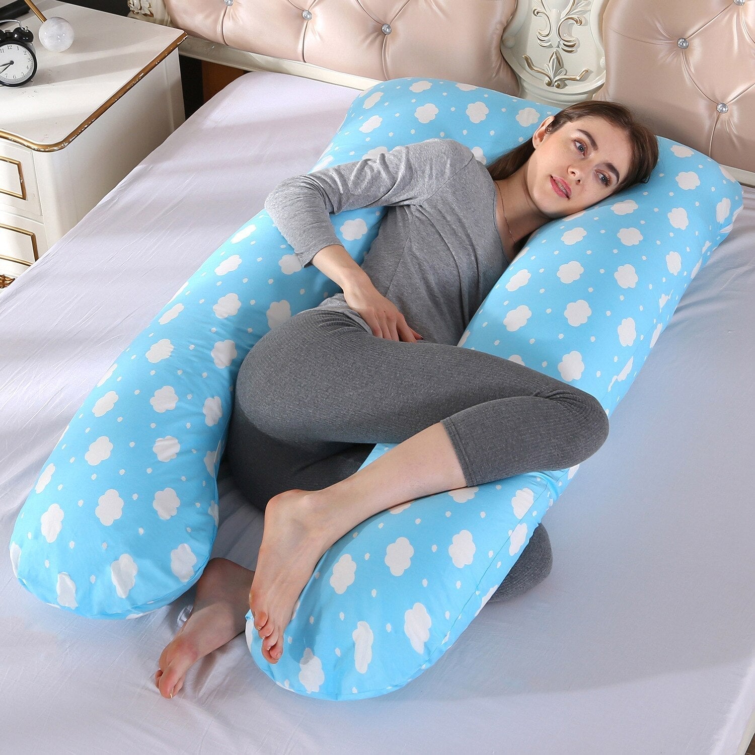 Seitenschläfer-Körperkissen | Ergonomische Ganzkörperstütze