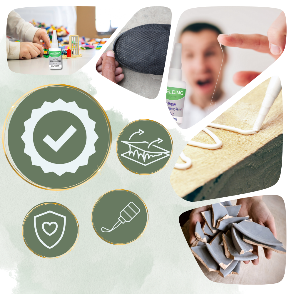 Vielseitiger Schweiß Hochfester Öle Kleber