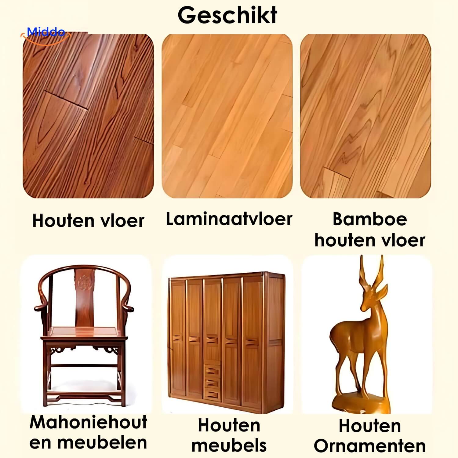 FurniCare Leder- und Holzbalsam | Effektiver Kratzerentferner mit Bürste