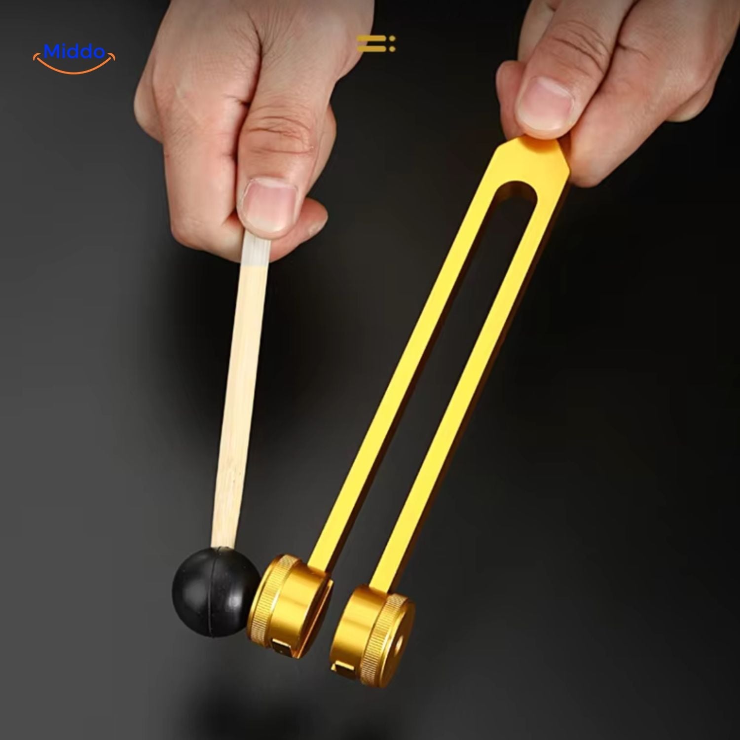VibeHarmony Stimmgabel Set | Frequente Heilung bis 528 Hz für Körper und Geist