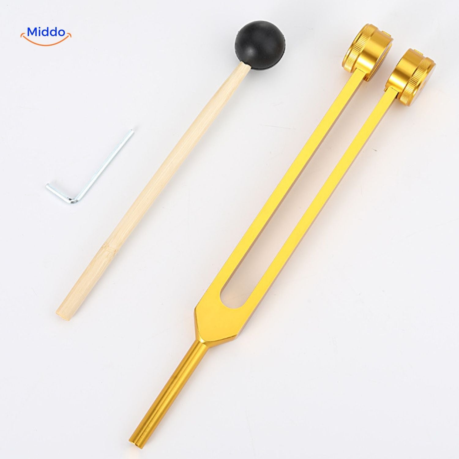 VibeHarmony Stimmgabel Set | Frequente Heilung bis 528 Hz für Körper und Geist