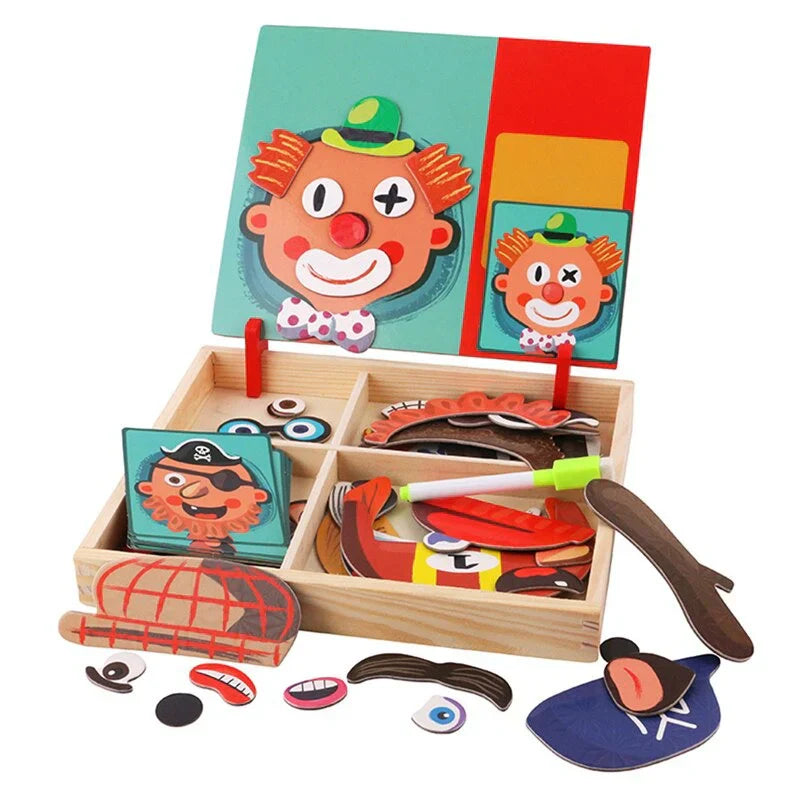 Kreative Magnetische Puzzles für 3D Abenteuer