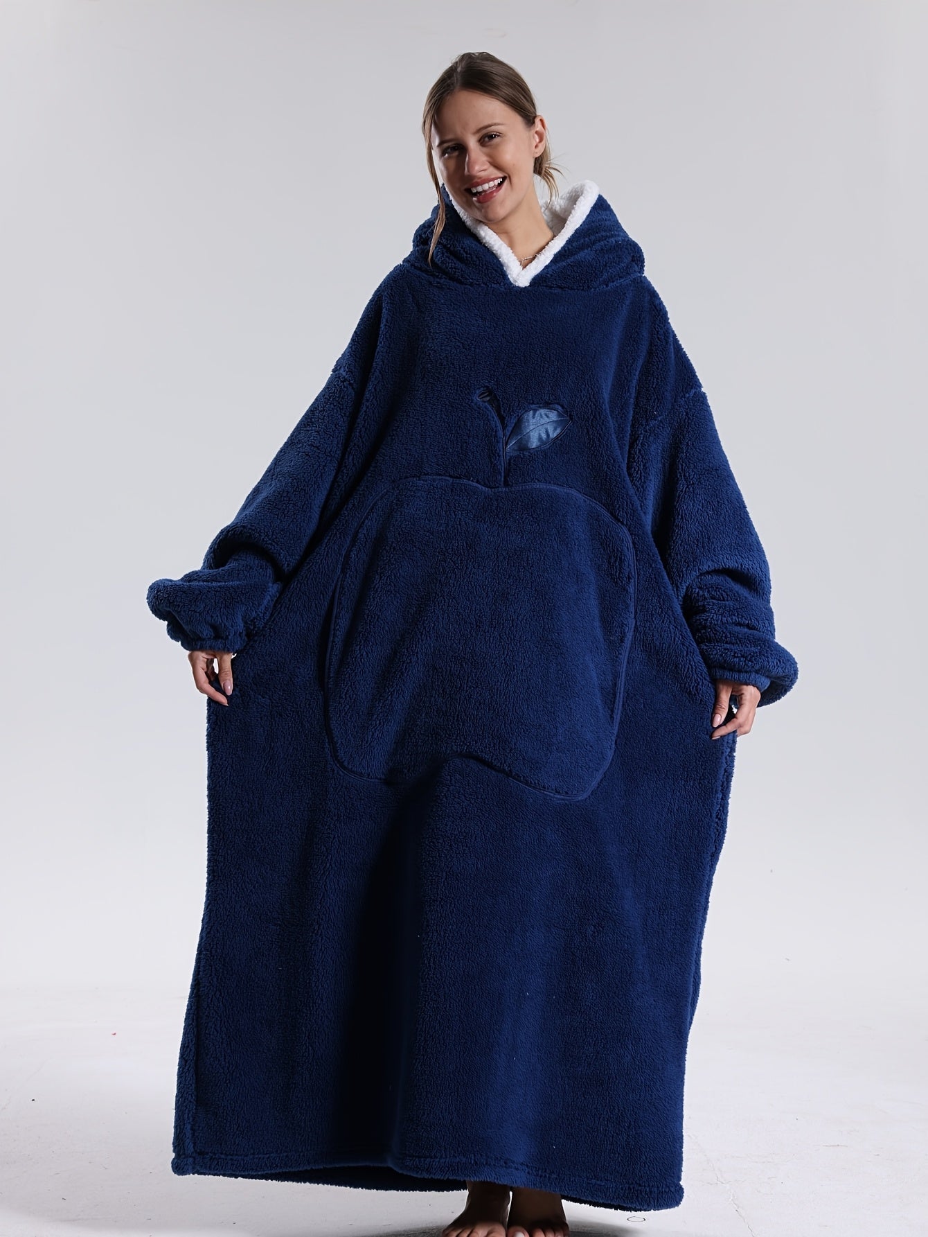 Hoodie Decke | Decke mit Ärmeln | Tragbare Decke Pullover | WärmeHood