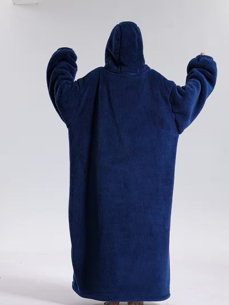 Hoodie Decke | Decke mit Ärmeln | Tragbare Decke Pullover | WärmeHood