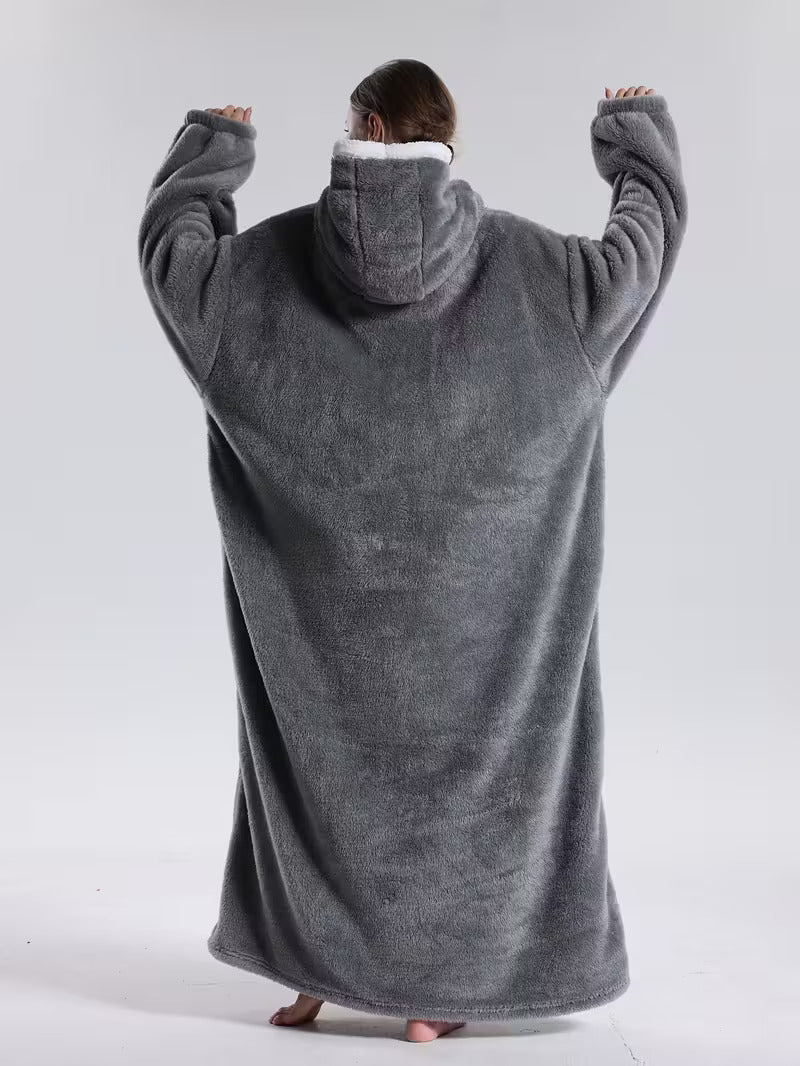Hoodie Decke | Decke mit Ärmeln | Tragbare Decke Pullover | WärmeHood