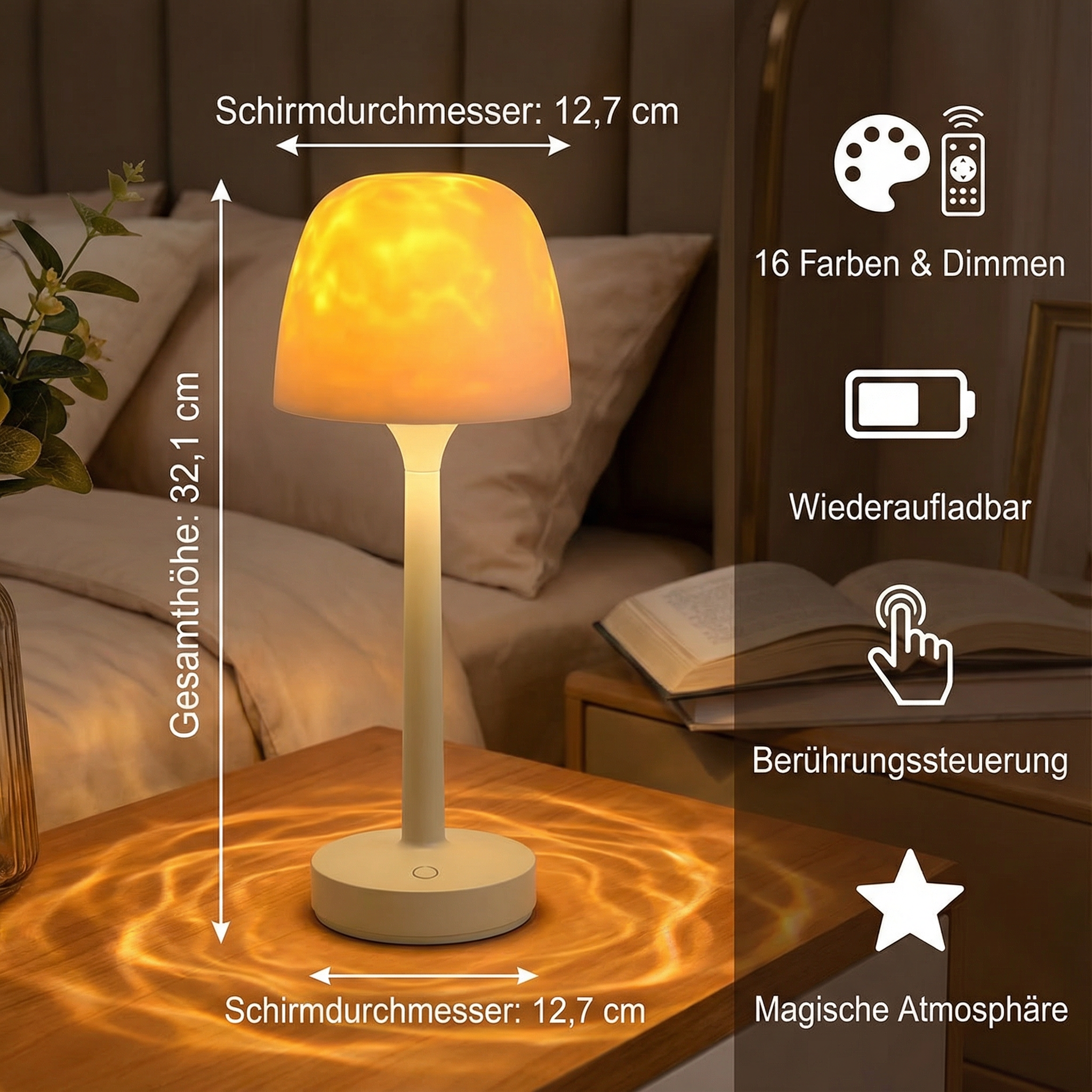 Magische Tischlampe Stimmungslicht für Jeden Raum