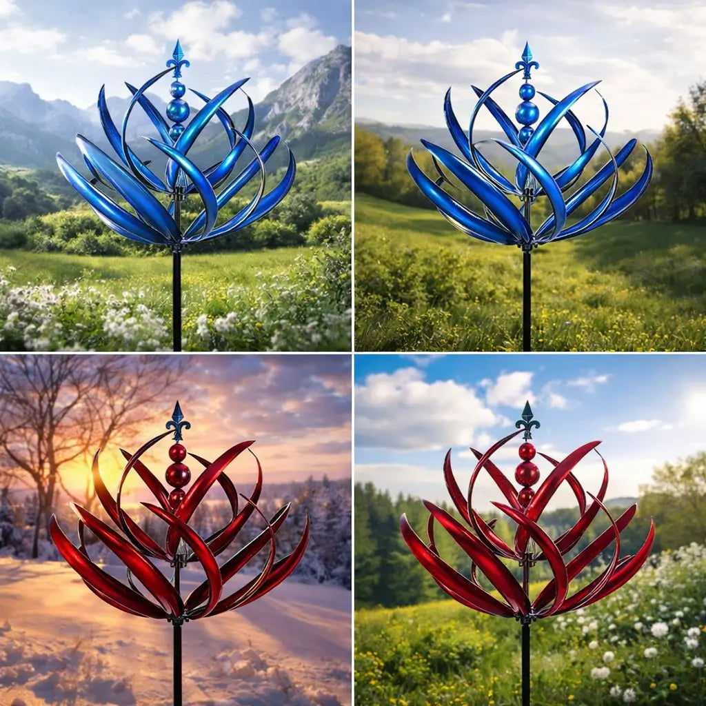 Wetterhahn aus Metall | Dekoration für Garten und Dach | FloraSpindel