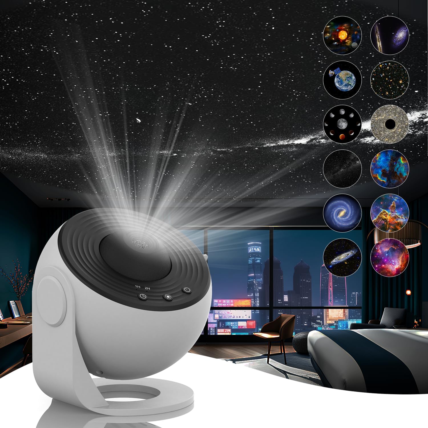 GalaxyGlow Projektor | Bringe das Universum in dein Zimmer