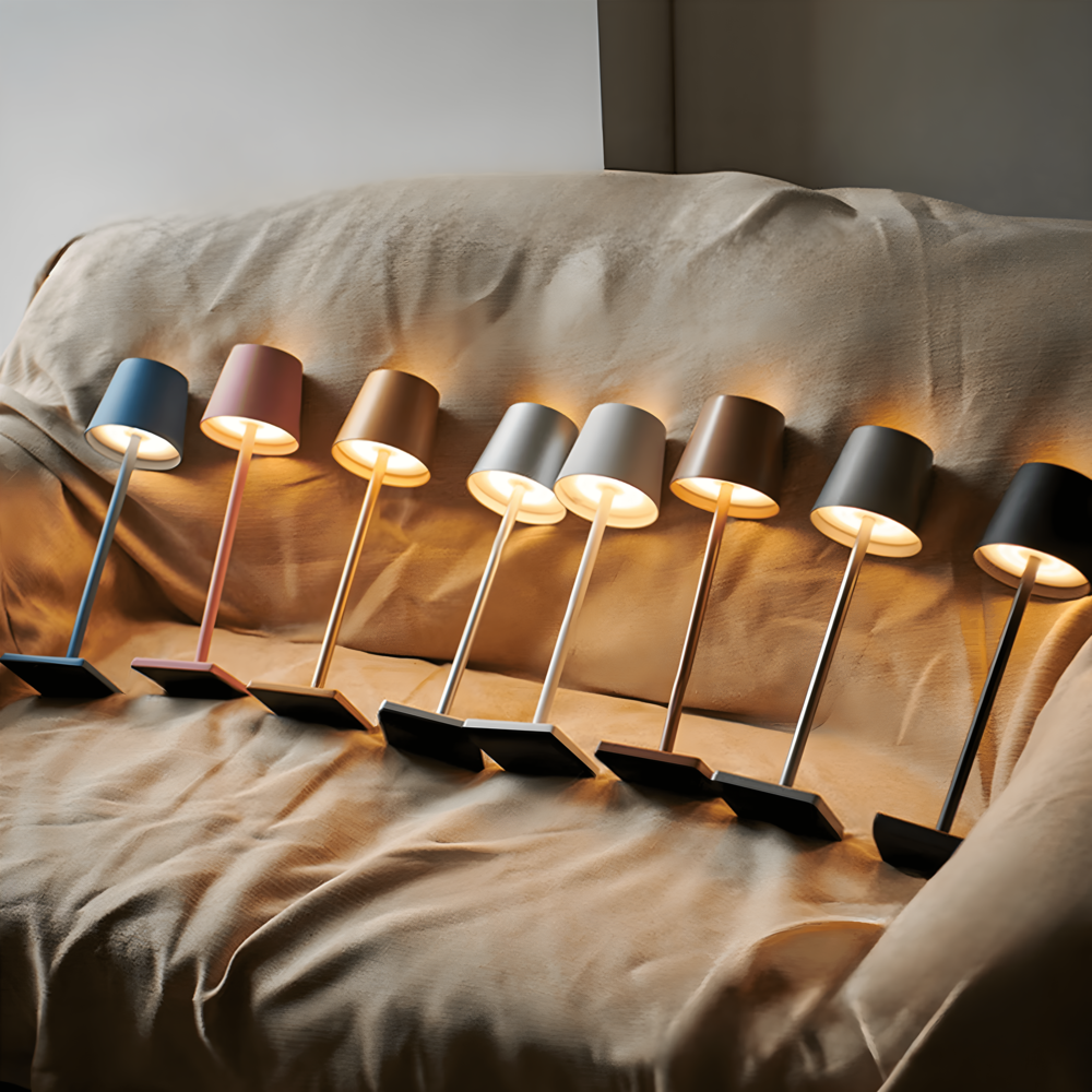 Nordia Light Drahtlose Wiederaufladbare Multifunktionale Tischlampe