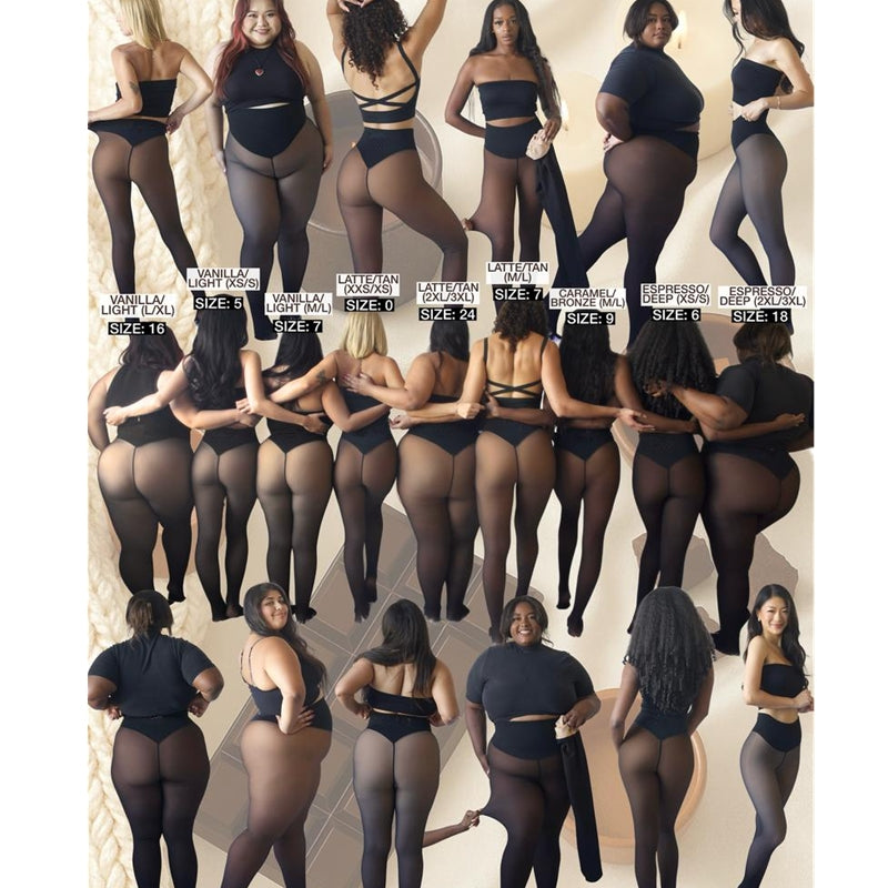 ThermoCurve | Original Fleecegefütterte Leggings Taille Bestimmend Warm Schlank